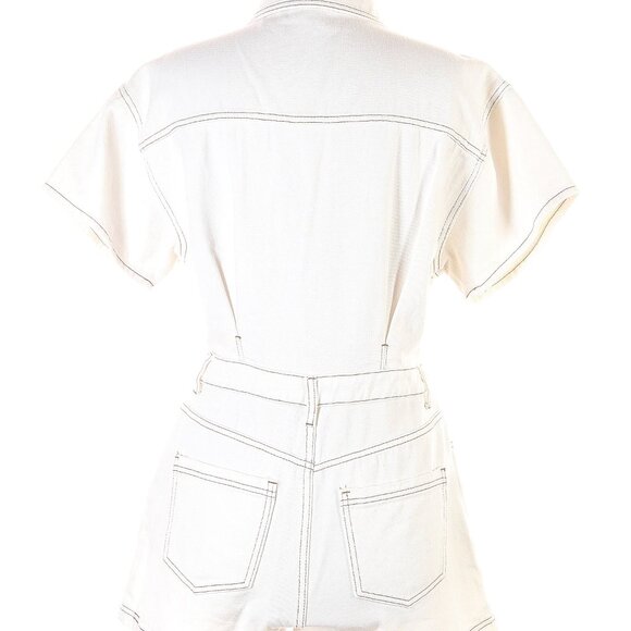 Denim Romper - Picture 2 of 2